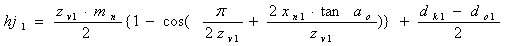 齿轮与蜗杆的计算公式