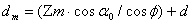 齿轮与蜗杆的计算公式