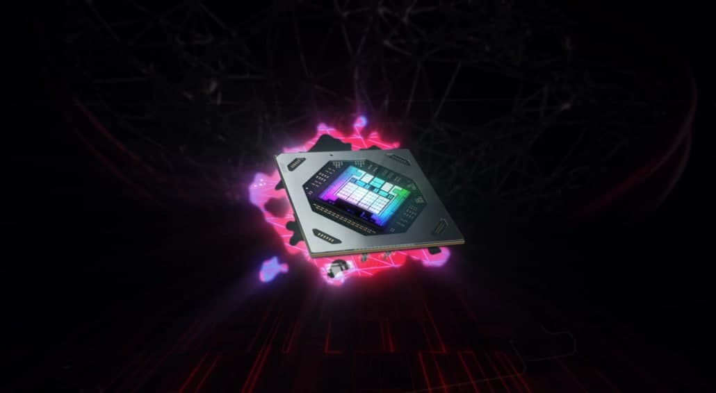 配备AMD Radeon RX 6800M 12 GB离散GPU和Ryzen 9 5900HX CPU的
